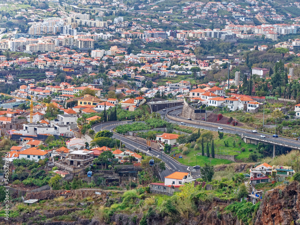 Funchal road network Funchal road network