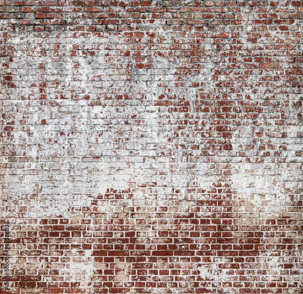 Old red brick wall Old red brick wall