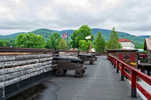 Fort William Henry in Lake George, New York photo