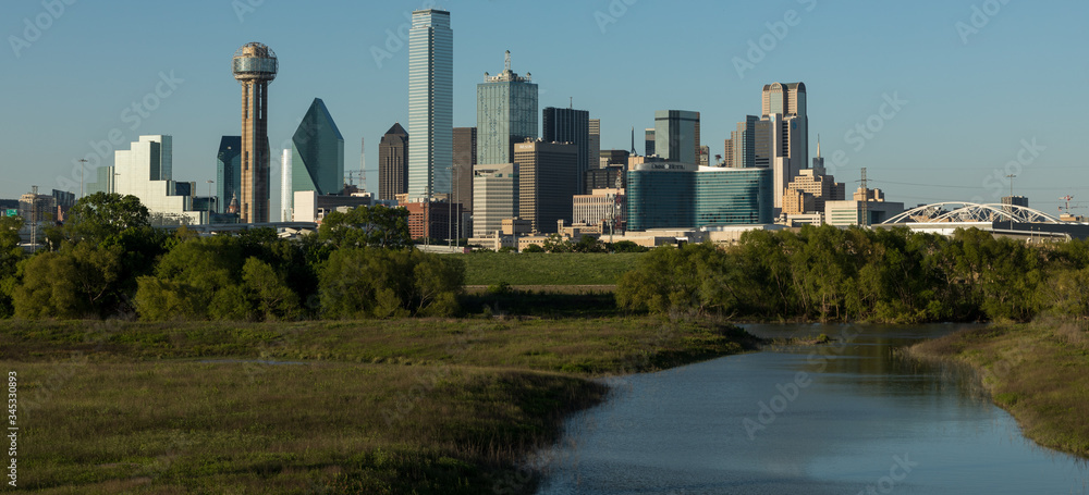 Fototapeta premium Dallas Skyline
