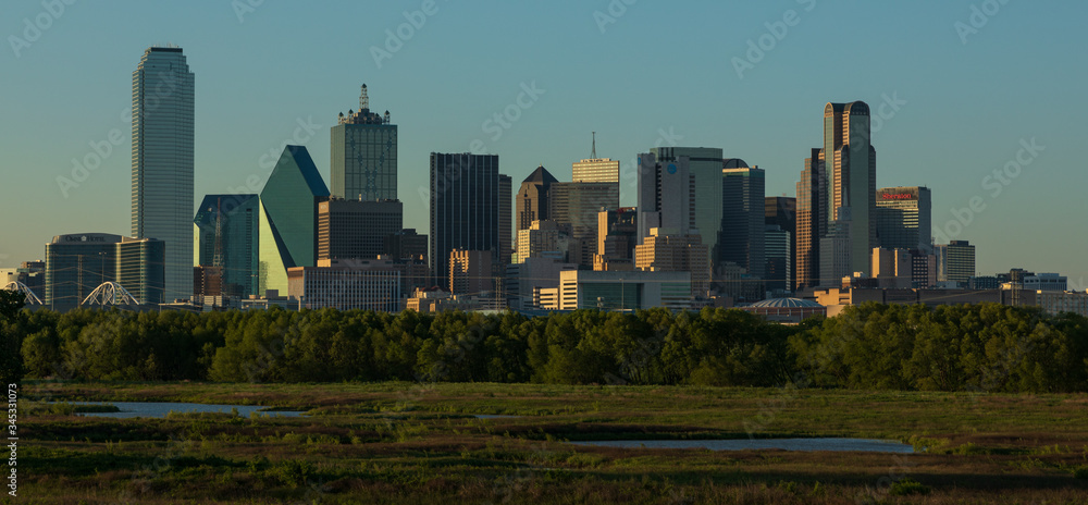 Fototapeta premium Dallas Skyline