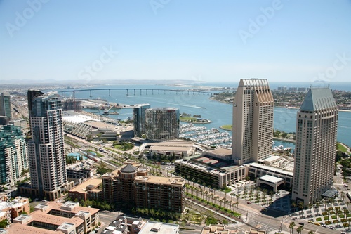 Aerial View of Downtown San Diego