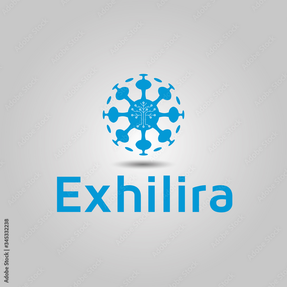 Intelligence technology science logo design template. Intelligence technology science logo design template.