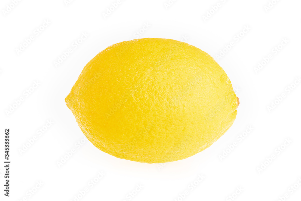 Lemon isolated on white background.Fresh lemon Lemon isolated on white background.Fresh lemon