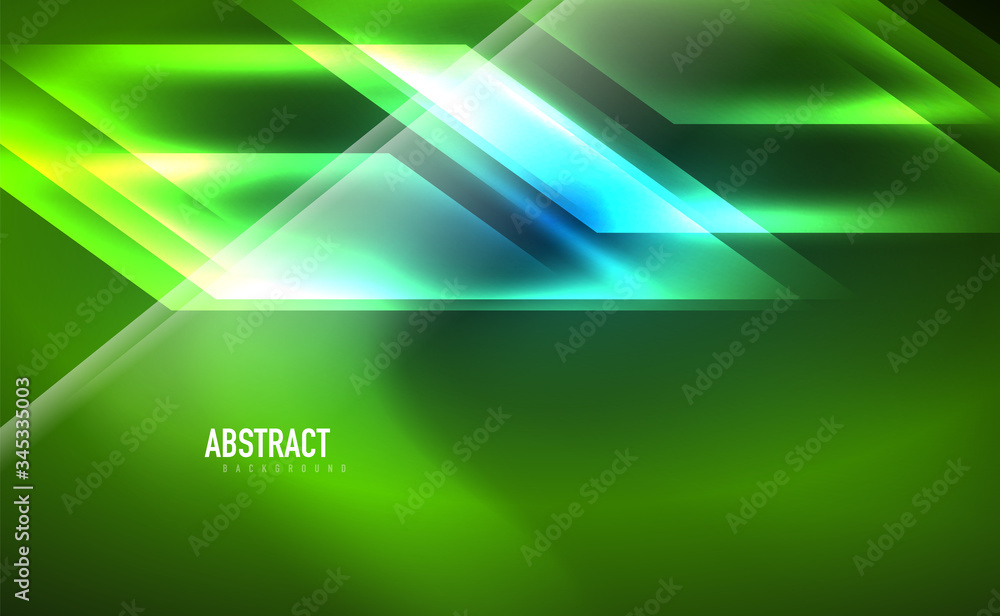 Dynamic neon shiny abstract background. Trendy abstract layout template for business or technology presentation, internet poster or web brochure cover, wallpaper Dynamic neon shiny abstract background. Trendy abstract layout template for business or technology presentation, internet poster or web brochure cover, wallpaper