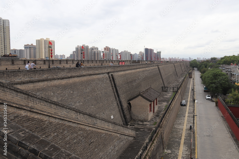 Fototapeta premium Remparts de Xi'an, Chine