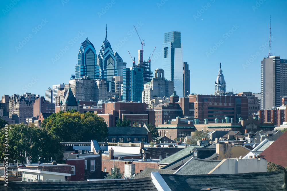 Philadelphia skyline, Pennsylvania, USA