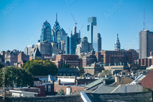 Philadelphia skyline, Pennsylvania, USA © laurent h. mercier