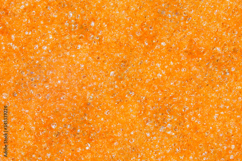 background slice texture foam rubber orange