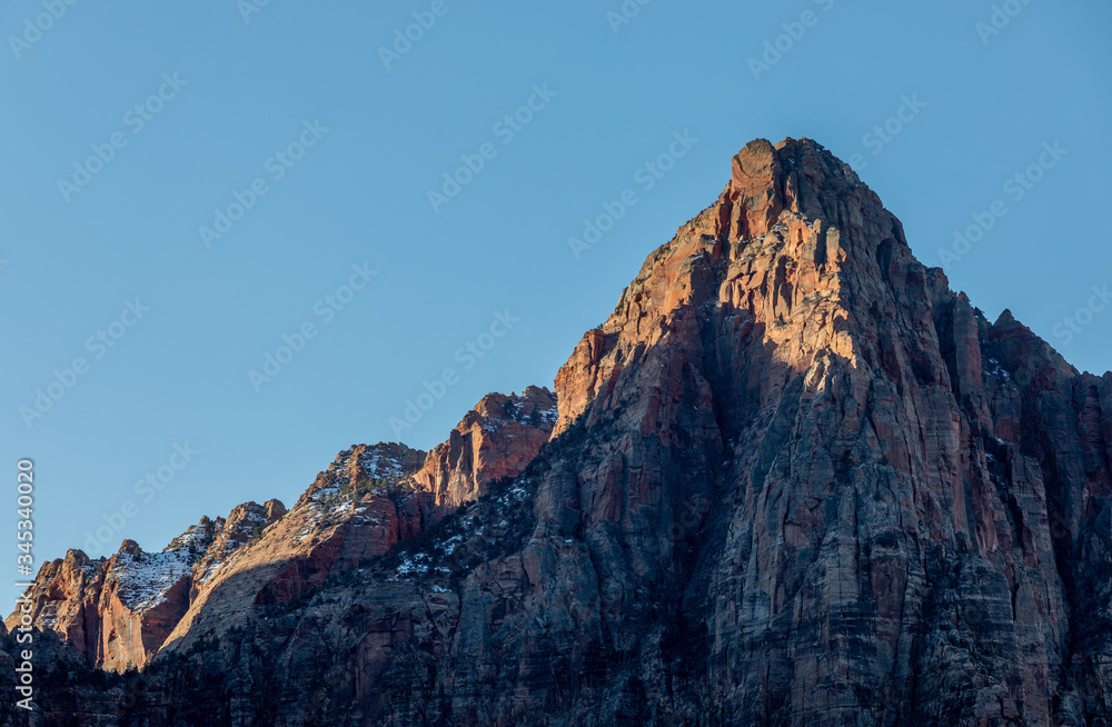 Scenic Zion National Park Utah Landscape