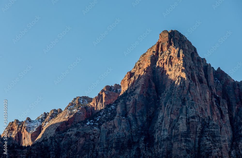 Scenic Zion National Park Utah Landscape Scenic Zion National Park Utah Landscape