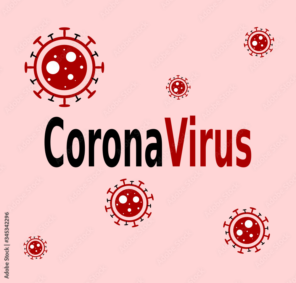 Covid-19 Coronavirus concept inscription typography design logo. World Health organization WHO introduced new official name for Coronavirus disease named COVID-19, dangerous virus vector illustration Covid-19 Coronavirus concept inscription typography design logo. World Health organization WHO introduced new official name for Coronavirus disease named COVID-19, dangerous virus vector illustration