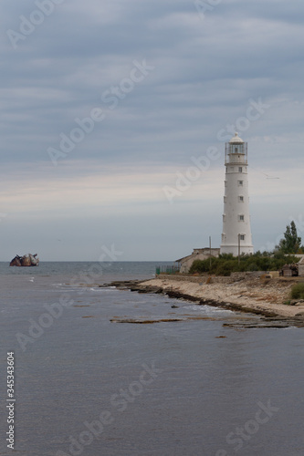 the lighthouse of Chersonesos in Sevastopol