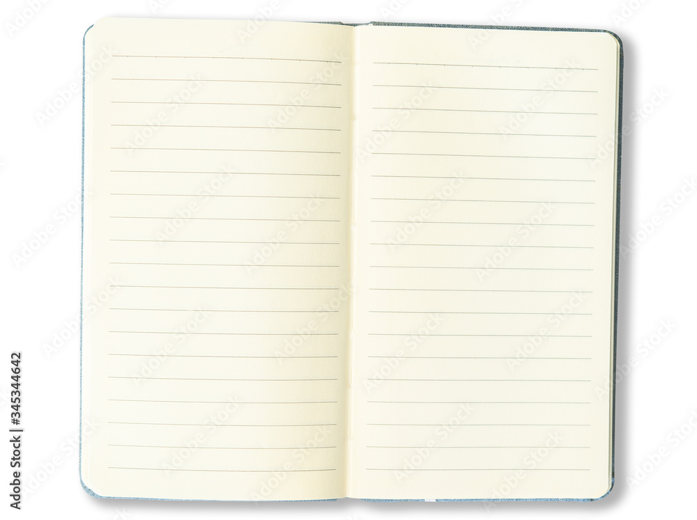Notebook on White background isolated this has clipping path. Notebook on White background isolated this has clipping path.