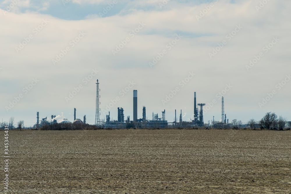 Oil refinery