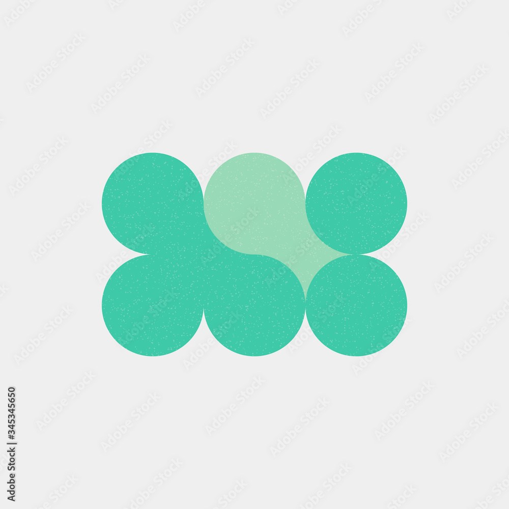 Colour Dots Universe Logo art design illustration Colour Dots Universe Logo art design illustration