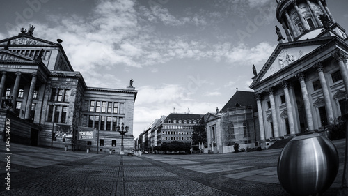 Bild auf Leinwand Blick zur Friedrichstrasse