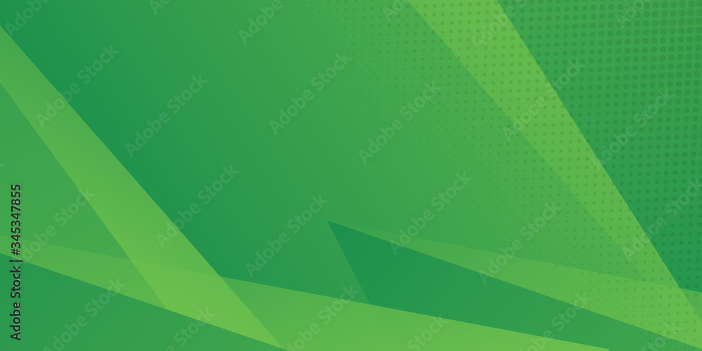 Abstract green triangle geometric vector background, can be used for cover design, poster and advertising