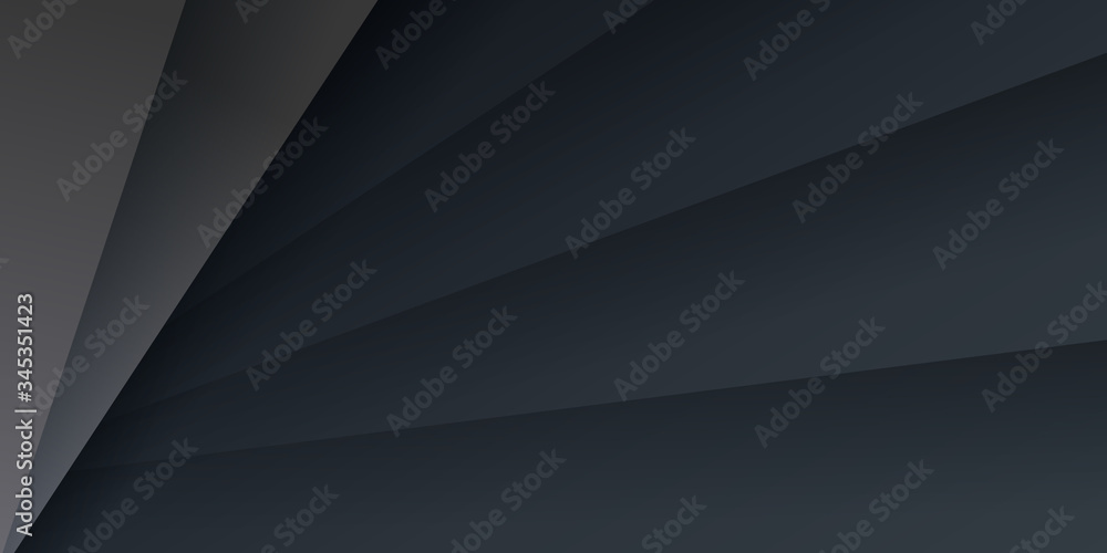 Vector Illustration Modern 3D Black Abstract Design Geometric Paper Style Background. Black Dark Polygonal Low Pattern. Geometric Pattern. Vector Illustration Modern 3D Black Abstract Design Geometric Paper Style Background. Black Dark Polygonal Low Pattern. Geometric Pattern.