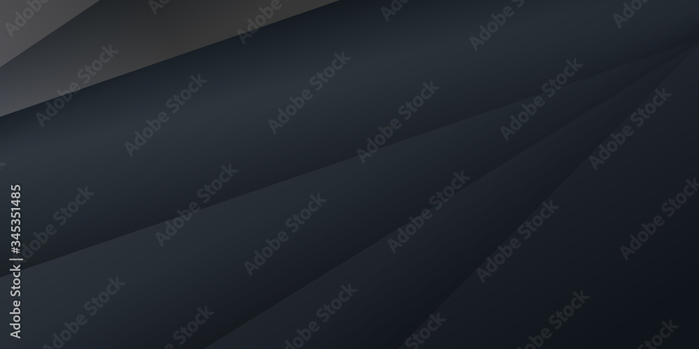 Dark black neutral abstract background for presentation design. Abstract 3d background with black paper layers. Vector Illustration Modern Black Abstract Design Geometric Paper Style Background Dark black neutral abstract background for presentation design. Abstract 3d background with black paper layers. Vector Illustration Modern Black Abstract Design Geometric Paper Style Background