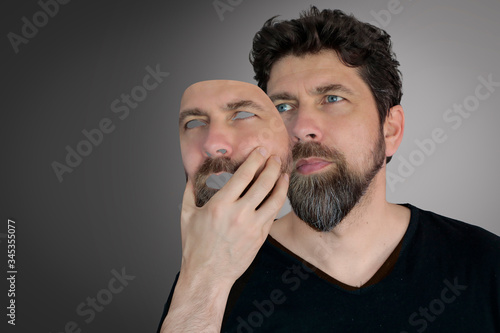 Obraz na plátně Réflexion humaine