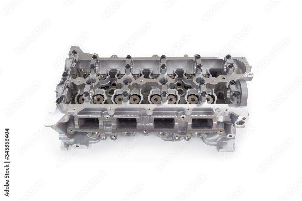 Cylinder head machined for a 16 valve 1200cc gasoline engine compliant with Euro6 anti-pollution regulations Cylinder head machined for a 16 valve 1200cc gasoline engine compliant with Euro6 anti-pollution regulations