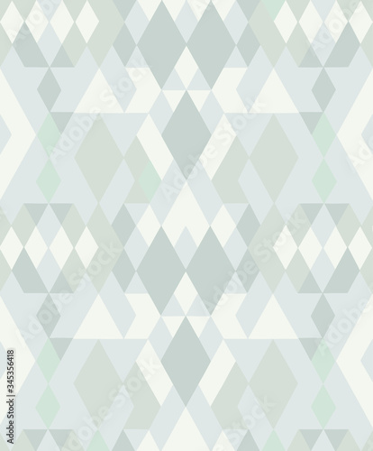 White silver geometric universal background for business presentation . Abstract elegant seamless pattern. Minimalist empty triangular BG. Halftone monochrome cover. Modern digital 