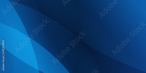Blue wave modern light presentation background with halftone. Vector illustration design for presentation, banner, cover, web, flyer, card, poster, wallpaper, texture, slide, magazine, and powerpoint