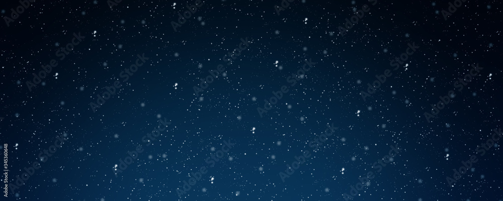 Shiny stars on night sky background - horizontal panoramic banner for Your design
Shiny stars on night sky background - horizontal panoramic banner for Your design