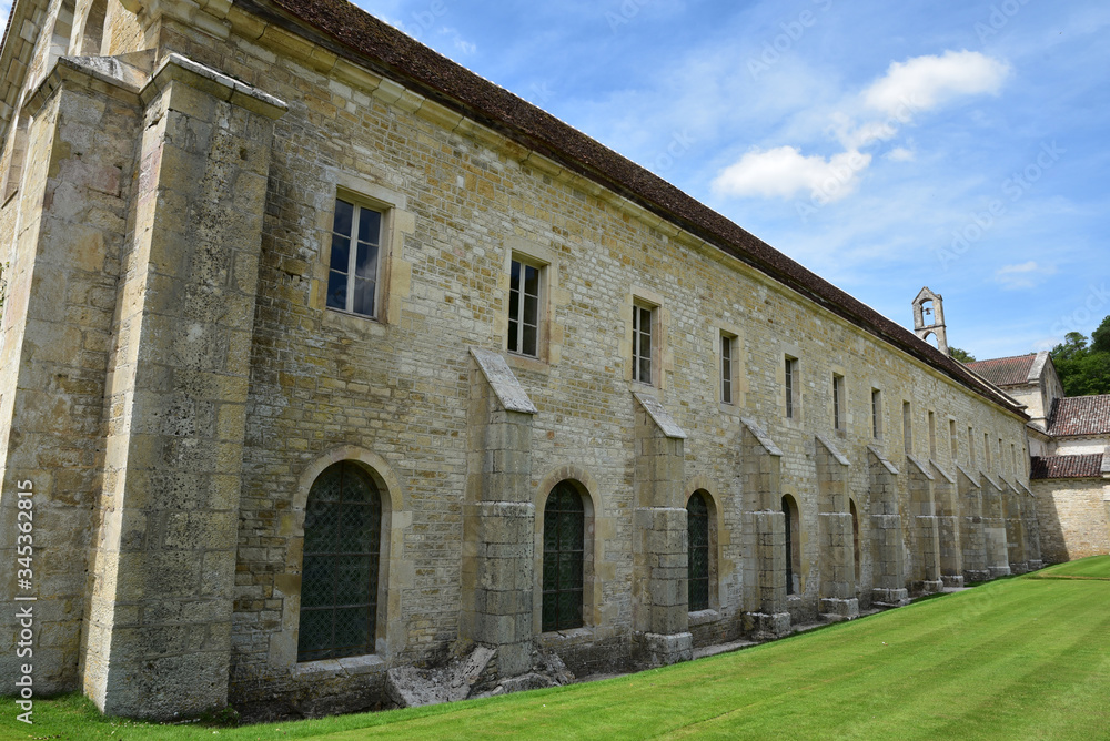 Abbaye de Fontenay en Bourgogne, France