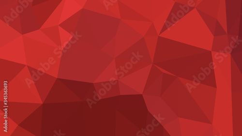 Abstract polygonal background. Geometric Brown vector illustration. Colorful 3D wallpaper.