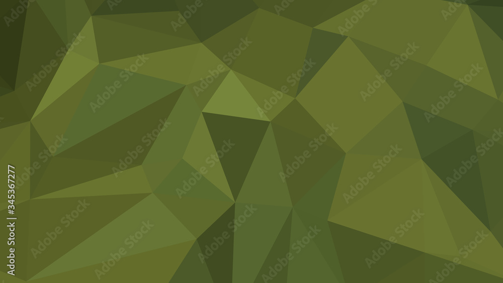 Abstract polygonal background. Geometric Dark Olive Green vector illustration. Colorful 3D wallpaper. Abstract polygonal background. Geometric Dark Olive Green vector illustration. Colorful 3D wallpaper.