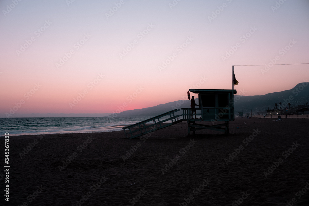 Malibu Beach Beach Guard