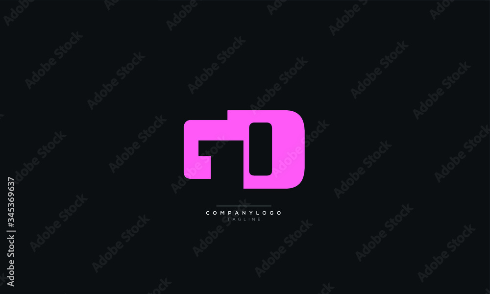 GO OG G O Letter Logo Design Icon Vector Symbol GO OG G O Letter Logo Design Icon Vector Symbol