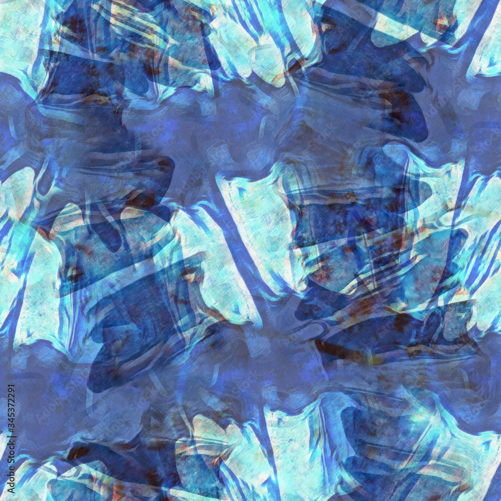 Seamless pattern of abstract brush strokes.