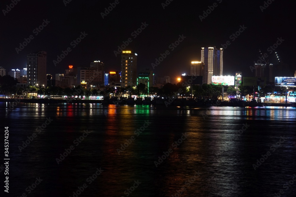 Obraz premium green architecture from da nang in vietnam