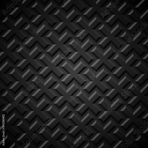 Seamless geometric background. Crosses embossed.