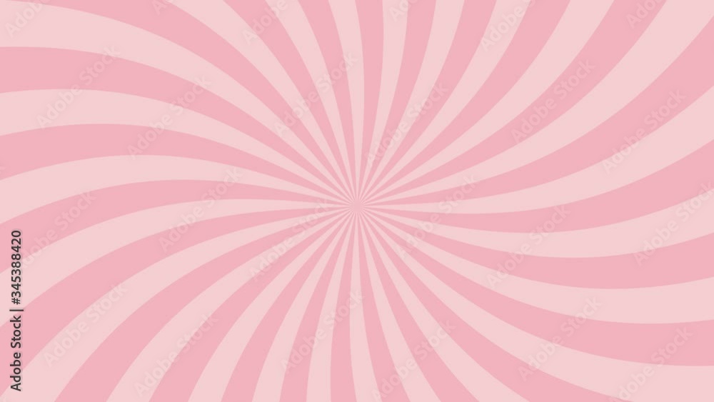 Pink sunburst background animation. 4K rotation video of sweet rays. Footage for candy shops and cafes with place for your content. Tasty and hypnotic swirl in cyclic clip. Pink sunburst background animation. 4K rotation video of sweet rays. Footage for candy shops and cafes with place for your content. Tasty and hypnotic swirl in cyclic clip.