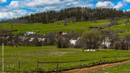 Fototapeta Naklejka Na Ścianę i Meble -  Widok z Magury Witowskiej 