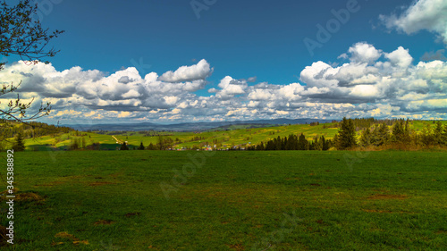 Fototapeta Naklejka Na Ścianę i Meble -  Widok z Magury Witowskiej 