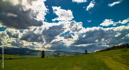 Fototapeta Naklejka Na Ścianę i Meble -  Widok z Magury Witowskiej 