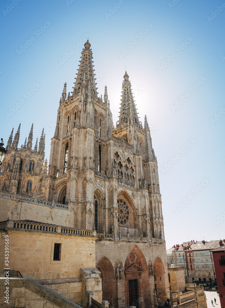 Catedral de Santa Maria en Burgos, España