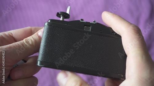 Old Vintage 35 mm Film Compact Camera