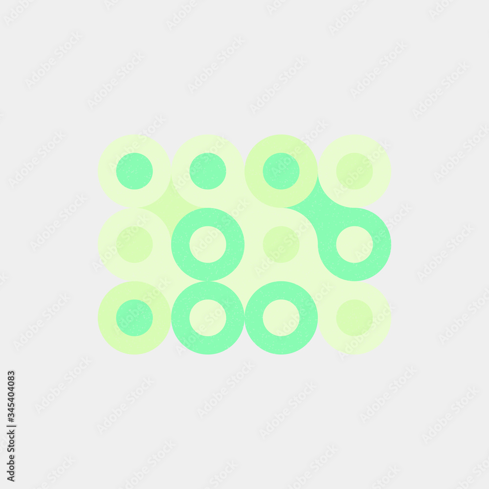 Colour Dots Universe Logo art design illustration Colour Dots Universe Logo art design illustration