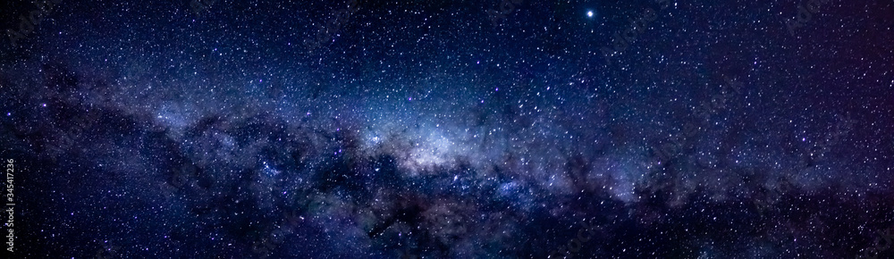 Naklejka premium droga Mleczna