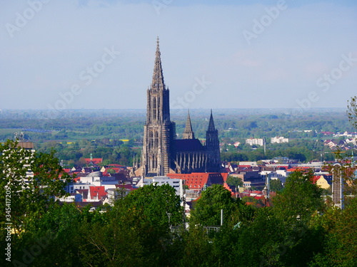 Ulm, Deutschland: Blick aufs Ulmer Münster