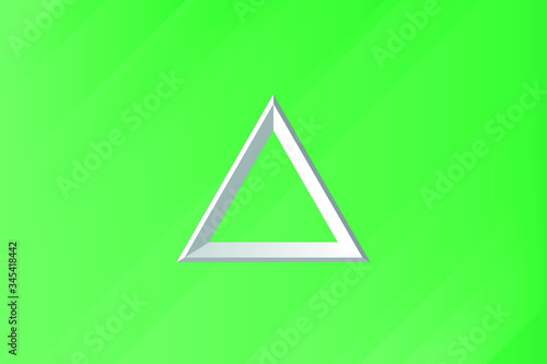 green background with diagonal gradients creating lighting effect