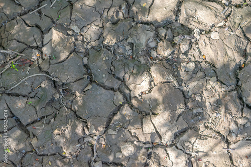dry soil texture