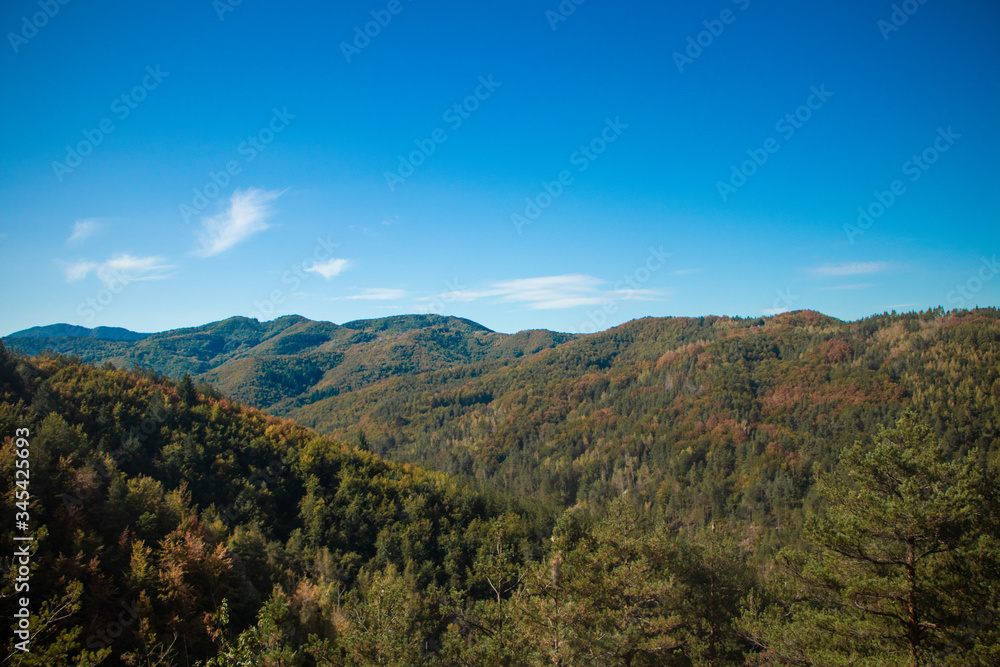 Rhodope Mountains from Bulgaria