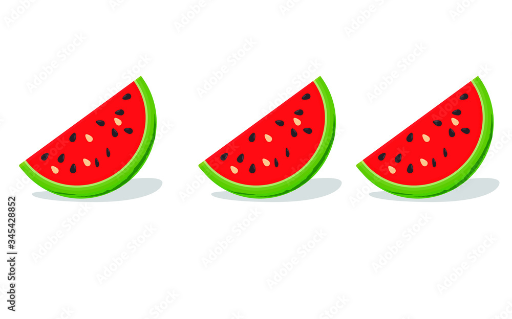 watermelon isolated on white background watermelon isolated on white background